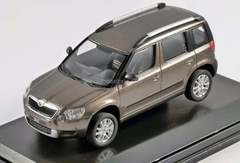 Skoda Yeti 2009 brown metallic Abrex 1:43