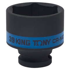 KING TONY (453539M) Головка торцевая ударная шестигранная 1/2", 39 мм