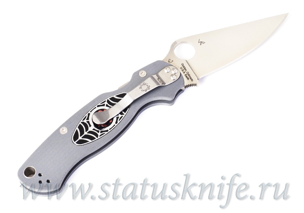 Нож Spyderco Paramilitary 2 G-10 Grey CPM S90V Forum Exclusive