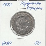 V0961 1972 Нидерланды 1 гульден