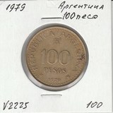 V2225 1979 Аргентина 100 песо V2225 1979 Аргентина 100 песо