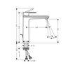 Hansgrohe Vernis Blend 71572000 Смеситель для раковины 230, сл.гар, Ц, хр