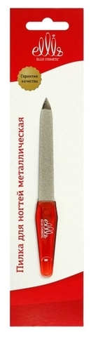 Пилочка EC RF 052 металлическая 8 см (Scarlet Line)
