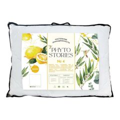 Подушка 50х70 см, эвкалиптовое волокно, Эвкалипт, чех 100% п/э, кант, Phyto Stories