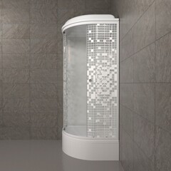 Душевая Кабина Triton Мозаика 90*90 В (ДН4)