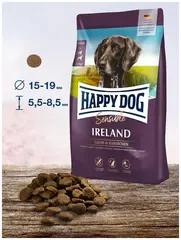 Happy Dog Supreme Sensible - Irland с лососем и кроликом 12.5 кг