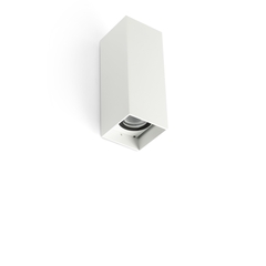 KOV 2L Белый квадратный настенный светильник LED 2x6W 2700K 34°/34°