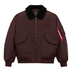 Куртка Alpha Industries CWU 45/P Relaxed Fit Flight Jacket Oxford SC Cocoa (Коричневый)