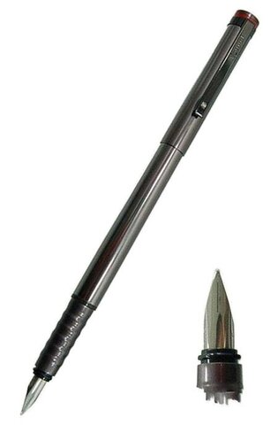 Ручка перьевая Rotring Esprit Black CT, F (R 033102)