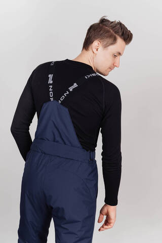 Nordski Mount лыжные утепленные брюки мужские dark blue