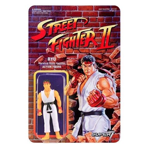 Коллекционная фигурка Super7 Street Fighter II: Ryu