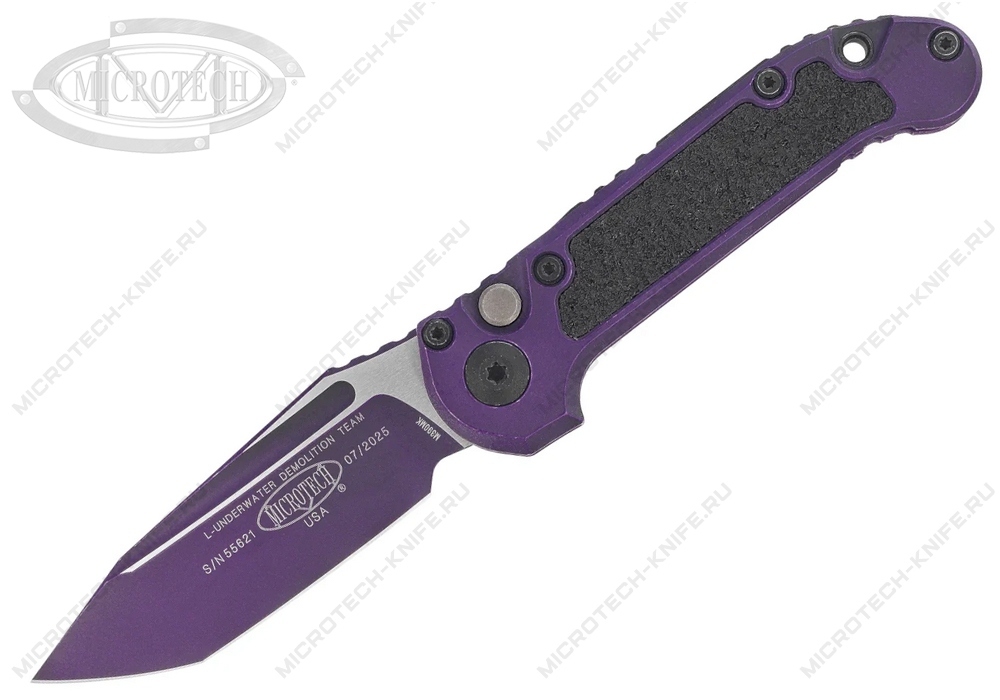 Нож Microtech LUDT 1136-1WPU Gen III CERAKOTE WEATHERED Purple