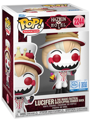 Funko POP! Hazbin Hotel: Lucifer & Rubber Duck (Exc) (2244)