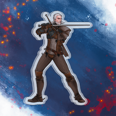 Акриловый стенд "Witcher: Geralt"