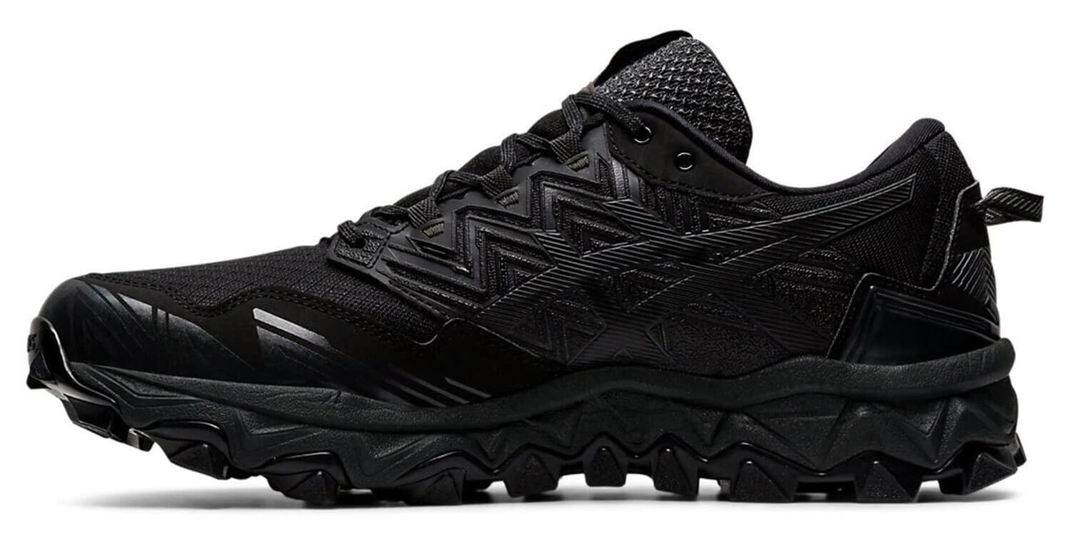 Asics Gel Fujitrabuco 8 GoreTex кроссовки для бега мужские черные - 4