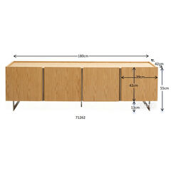 Комод Giulio 180x55cm