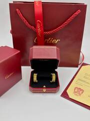 Серьги Конго CARTIER CLASH два ряда двигающихся шипов VGOLD без вставок