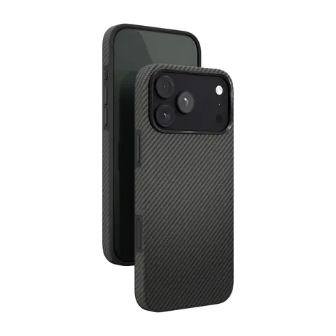 Чехол VLP iPhone 18 Pro Max Kevlar Hybrid Case с MagSafe черный