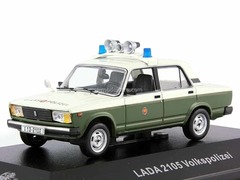 VAZ-2105 Lada 1200 Volkspolizei Police DDR CCC059 IST Models 1:43