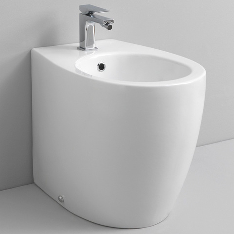 ArtCeram Step STB002 01 00 BI Биде напольное приставное, цвет: белый