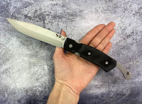 Складной нож Wild West, сталь K110, G10