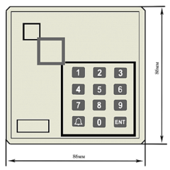Считыватель карт SR-R121K