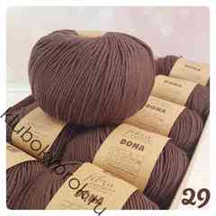 FIBRA NATURA DONA 106-29, Коричневый