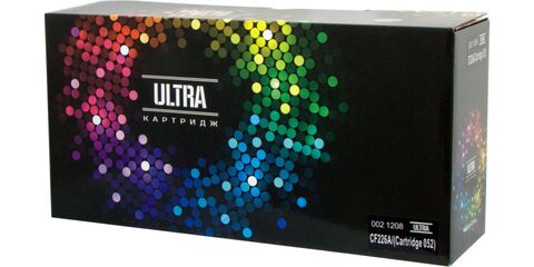 Картридж лазерный ULTRA 26A/(CRG-052) CF226A/(Cartridge 052) черный (black), до 3100 стр - купить в компании MAKtorg