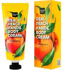 Farm Stay Real Peach Hand & Body Cream крем для рук и тела с персиком