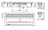 Alcaplast APZ1-1050 Душевой лоток 105 см