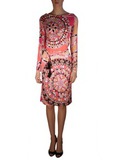 Платье с поясом EMILIO PUCCI