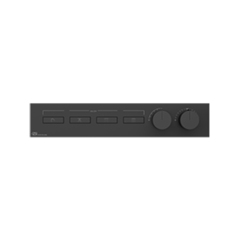 Gessi Hi-Fi 63016#707 Термостат для душа, с включением до 4 источников одновременно (внешняя часть), цвет: Black Metal Brushed PVD фото