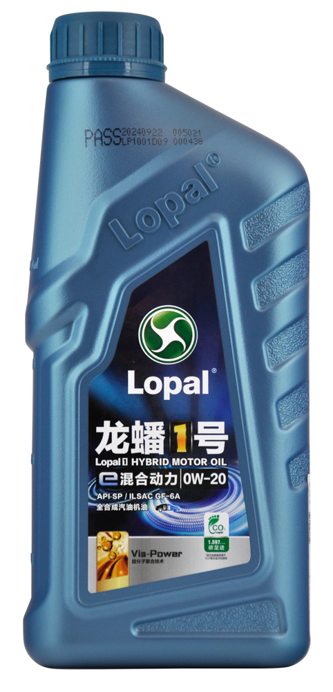 Моторное масло Lopal 1 HYBRID MOTOR OIL 0W-20 синтетическое 1л