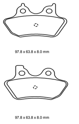 Колодки G-brake GM-06016S