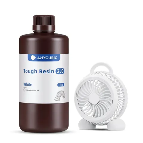 Фотополимерная смола Anycubic Tough Resin 2.0, белый, 1 л.