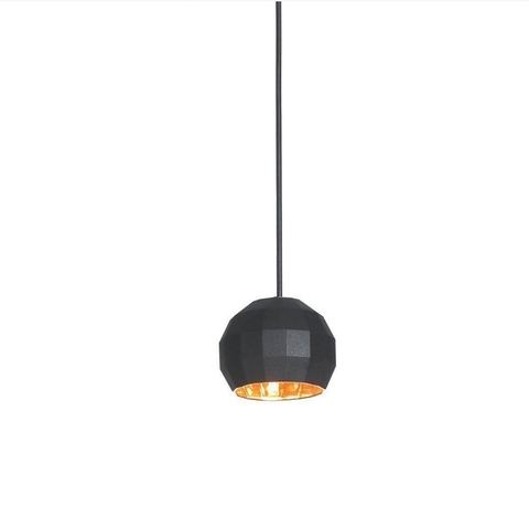 Фото: Подвесной светильник Scotch Club 17 черно-золотой - основной вид