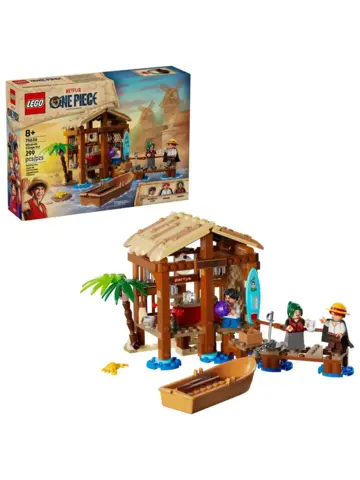 Конструктор One Piece 75636 Хижина с Ветряной Мельницей