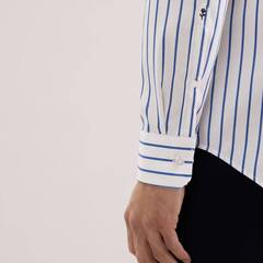 Сорочка мужская Seidensticker Slim Fit 01.849889-15 в синюю полоску