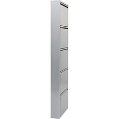 Полка для обуви Caruso 5 Silver brushed (MO)