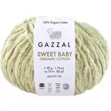 Пряжа Gazzal Sweet Baby Organic Cotton 2605 липа
