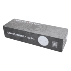 Оптический прицел Vector Optics Constantine 1-6x24 FIBER, сетка Fiber Dot, 30мм (SCOC-36)