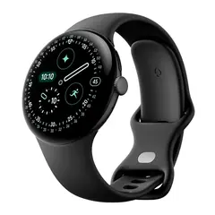 Умные часы Google Pixel Watch 4 Wi-Fi, 45mm, Matte Black/Obsidian (Черный)