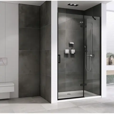 Abber Zart AG08120B Душевая дверь, цвет: чёрный