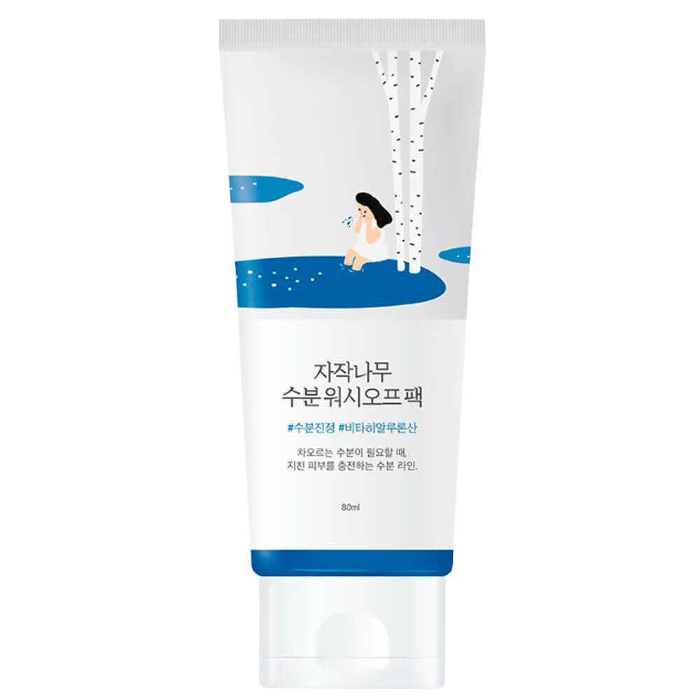 Увлажняющая маска ROUND LAB Birch Juice Moisturizing Washoff Pack 80 мл