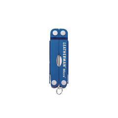 Мини-мультитул Leatherman Micra Blue, 10 функций, цвет синий (64340181N) | купить в официальном интернет-магазине Multitool-Leatherman.Ru