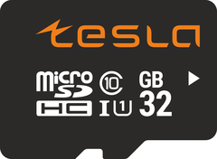Карта памяти ТЕСЛА (TESLA) 32Гб microSDHC, C10/UHS-I U1 (TSLMSD032GU1)