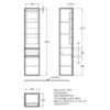 Geberit Renova Nr. 1 Plan 869000000 Пенал 39 см