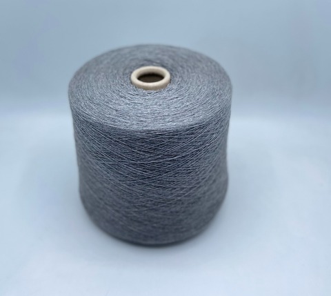 Loro piana (пр.Италия),art-Baby cashmere 2/26 1300м / 100 гр. 100% Кашемир , цвет-Серый меланж ,арт-32397