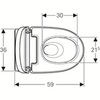 Geberit AquaClean 146.204.11.1 Подвесной унитаз-биде Mera Classic