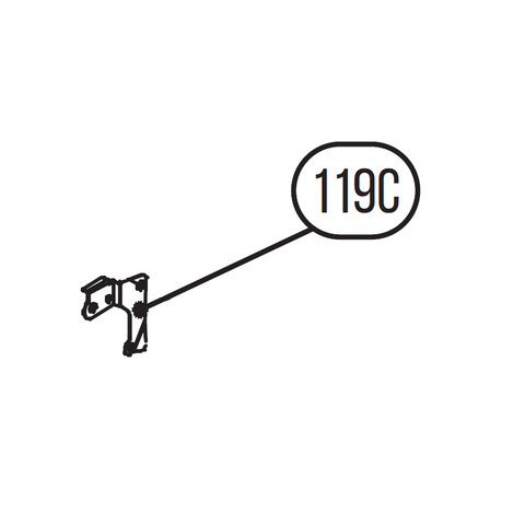 Цена на Запчасть №119C для HGSR. Пластина